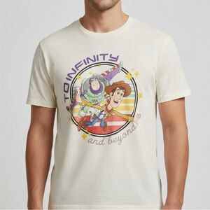 Walt Disney World Toy Story Woody Buzz Lightyear To Infinity T-shirt Medium NEW!